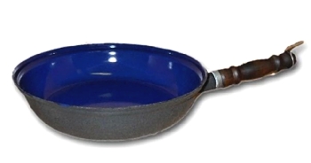 Pánev litá smalt 20cm BSE rukojeť dř. SFINX